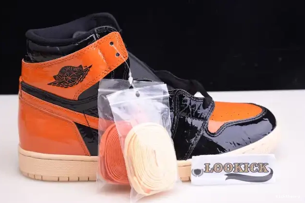Kick Theory - Jordan Air 1 555088-028 3.0 Backboard High Retro Shattered 0612
